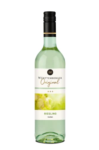 Württemberger Wein Rebsortenlinie Riesling QW trocken (6 x 0.75 l) von Württemberger Wein