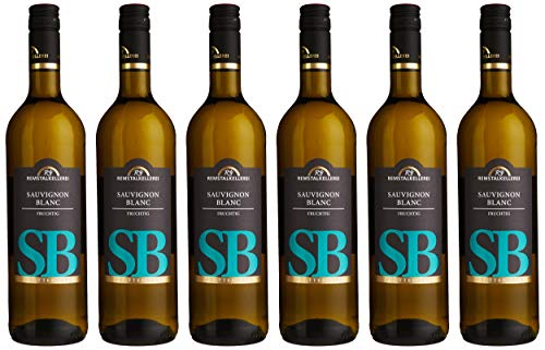 Württemberger Wein Remstaler Sauvignon Blanc "SB" fruchtig Qw halbtrocken (6 x 0.75 l) von Württemberger Wein