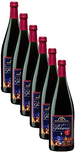 WZG Württemberger Wein Remstaler Wengerter Glühwein (6 x 1,0l) 03955 von WZG