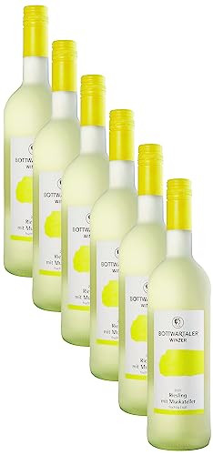 Bottwartaler Winzer Riesling mit Muskateller fruchtig Qw (6 x 750 ml) von WZG