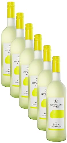 WZG Bottwartaler Winzer Riesling mit Muskateller fruchtig Qw (6 x 750 ml) von WZG