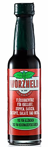 Würzheld® Feinkost Flüssigwürze - Vegan, Allergenfrei, Sojafrei - 95ml Würzheld® Feinkost Flüssigwürze - Vegan, Allergenfrei, Sojafrei - 95ml von Würzheld