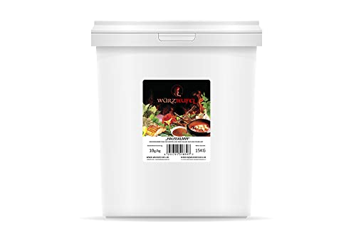 Haussalami - Gewürz, Gewürzzubereitung zur Herstellung Deutscher Rohwurst Salami ohne Zusatzstoffe. PP - Eimer 15KG von Würzteufel