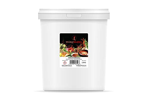 Hirschhornsalz Extra-Fein, Ammonium Bicarbonate, ABC Trieb-Pulver, E 503. PP - Eimer 15KG Hirschhornsalz Extra-Fein, Ammonium Bicarbonate, ABC Trieb-Pulver, E 503. PP - Eimer 15KG von Würzteufel