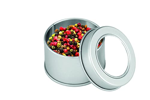 Pfeffer - Mix, Exotische Mischung aus 5 Pfeffer - Sorten. Mit Szechuan - Pfeffer und rosa Pfeffer. Premiumqualität. Geschenk - Dose 15g Pfeffer - Mix, Exotische Mischung aus 5 Pfeffer - Sorten. Mit Szechuan - Pfeffer und rosa Pfeffer. Premiumqualität. Geschenk - Dose 15g von Würzteufel