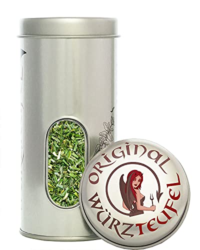Schnittlauch aus Deutschland. Gewürz - Schnittlauch in feinster Qualität. Keimreduziert. Dose 20g. Schnittlauch aus Deutschland. Gewürz - Schnittlauch in feinster Qualität. Keimreduziert. Dose 20g. von Würzteufel