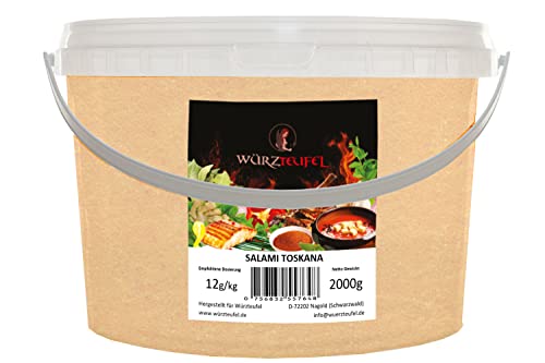 TEX-MEX Grill - Gewürz, mexikanisch - texanische Gewürzzubereitung zum Grillen und Braten. PE - Eimer 2000g (2,0KG) von Würzteufel