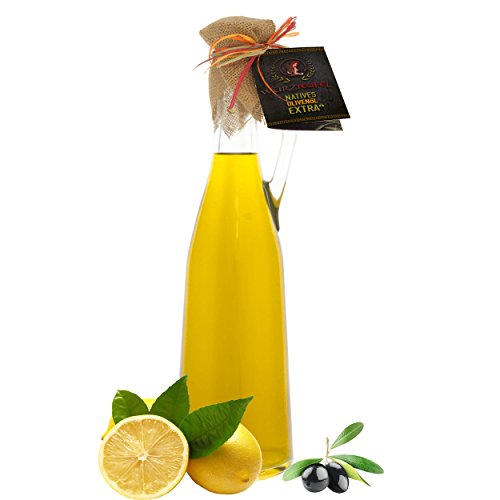 Zitronenöl, Zitronen - Öl aus Nativem, Extra Vergin Olivenöl & ätherischem Zitronenöl aus Italien. Ungefiltert. Kaltgepresst. Traditionelle Herstellung. AMPHORE ROMANA - Flasche 750ml. Zitronenöl, Zitronen - Öl aus Nativem, Extra Vergin Olivenöl & ätherischem Zitronenöl aus Italien. Ungefiltert. Kaltgepresst. Traditionelle Herstellung. AMPHORE ROMANA - Flasche 750ml. von Würzteufel