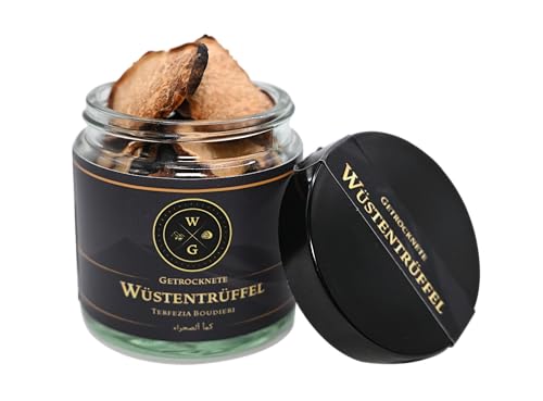 Getrocknete Trüffel in Scheiben, 25g, ohne Aromastoffe, ohne Konservierungsstoffe Getrocknete Trüffel in Scheiben, 25g, ohne Aromastoffe, ohne Konservierungsstoffe von Wüstengold