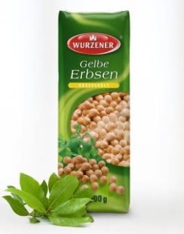 Wurzener Gelbe Erbsen ungeschält 500g von Wurzener