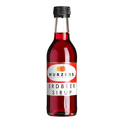 Wurzers Erdbeer Sirup 250ml von Wurzers