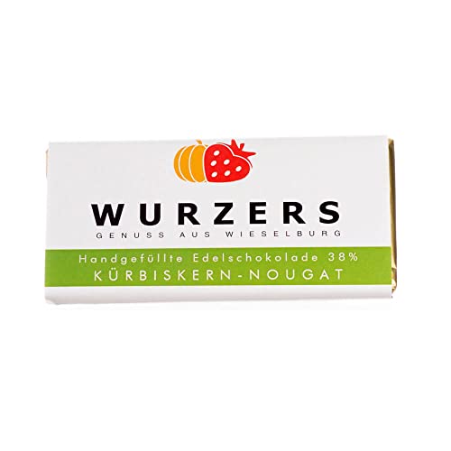Wurzers Kürbiskern Nougat Vollmilchschokolade 70g von Wurzers