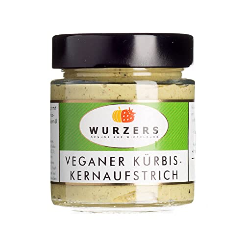 Wurzers Pikanter veganer Aufstrich aus Kürbis und Kürbiskern 160g von Wurzers