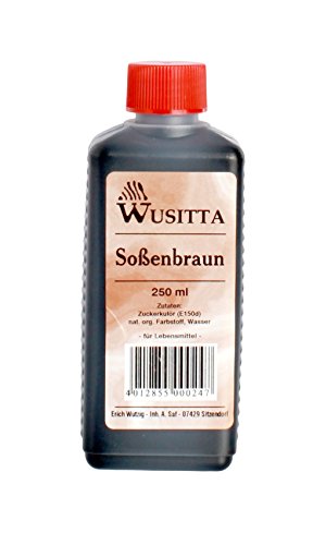 Wusitta Lebensmittelfarbe Soßenbraun 250ml von Wusitta