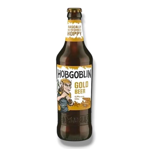Wychwood Hobgoblin Gold Ale 500 ml (Pack of 8) von Hobgoblin