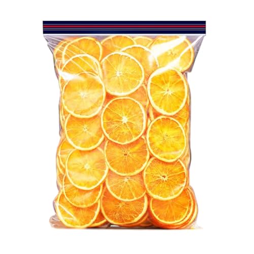 250 g getrocknete Orangenscheiben, gesüßte getrocknete Orangenscheiben, zuckerfrei, vegan und koscher (250g) von XCVFDVOR