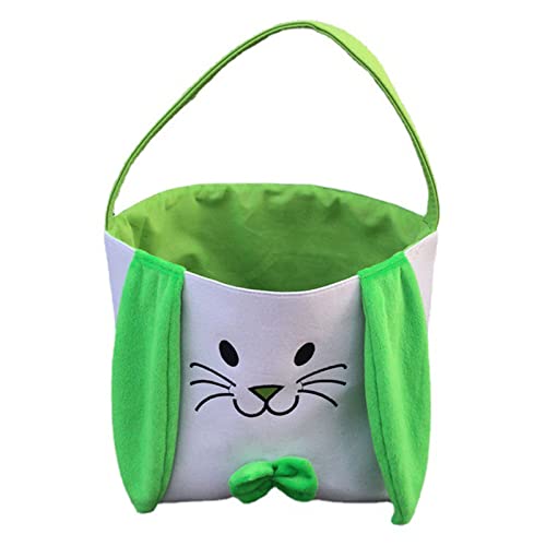 Osterkorb-Tasche für Kinder, Jungen, Mädchen, personalisierte Süßigkeitenkörbe mit langen Ohren, Geschenkaufbewahrung Osterkorb-Tasche für Kinder, Jungen, Mädchen, personalisierte Süßigkeitenkörbe mit langen Ohren, Geschenkaufbewahrung von XIAHIOPT