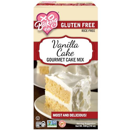 XO Baking Glutenfreie Vanille-Kuchenmischung, 538 g XO Baking Glutenfreie Vanille-Kuchenmischung, 538 g von XO Baking Co.