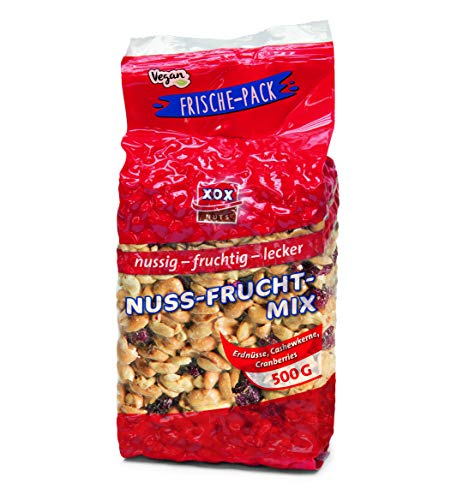 XOX Gebäck Nuss-Frucht-Mix, 500 g, 85100 XOX Gebäck Nuss-Frucht-Mix, 500 g, 85100 von XOX Gebäck