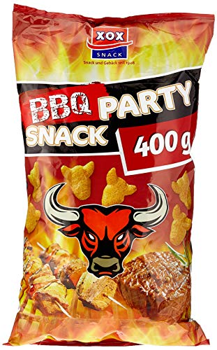 XOX Party BBQ Snack , 4er Pack (4 x 400 g) von XOX