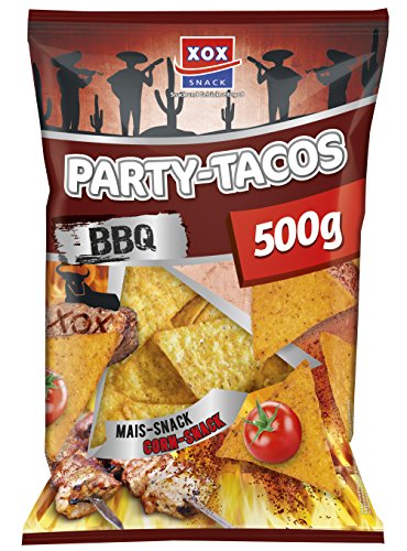 XOX Party Tacos Barbecue, 3er Pack (3 x 500 g) von XOX