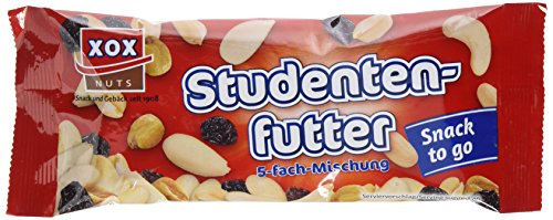 XOX Studentenfutter, 10er Pack (10 x 50 g) von XOX