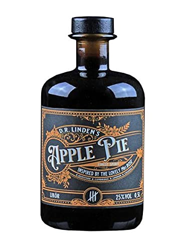 XXL-Drinks Dr. Linden´s Apple Pie Apfelkuchenlikör Bratapfel Bratapfellikör 25% vol. 0,5l von XXL-Drinks