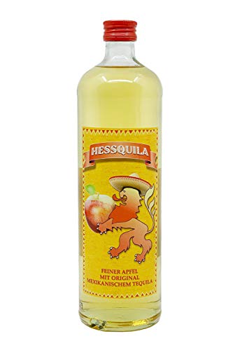 Hessquila "Hessisch Tequila" - Apfel mit Tequila Spirituose 20% vol. 0,7l von XXL-Drinks