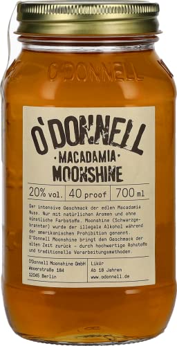 O'Donnell Moonshine MACADAMIA Likör 20% Vol. 0,7l von O'Donnell Moonshine