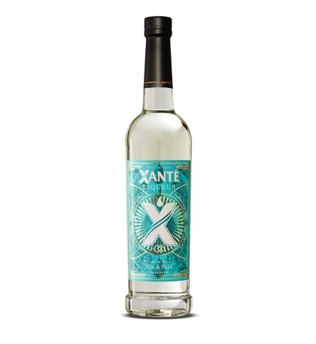 Xanté Gin & Pear Gin-Likör 0.5L (35% Vol.) | Ein frischer Likör, aromatisiert mit Gin und süßen Birnen. | Vegan und laktosefrei, hergestellt in Schweden. von Xanté