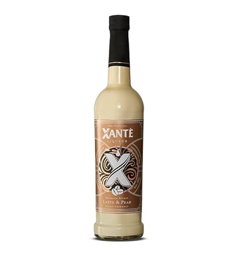 Xanté Latte & Pear Kaffeelikör 0.5L (17% Vol.) | Cremiger Kaffeelikör mit einem Hauch von Birne. | Vegan und laktosefrei, hergestellt in Schweden. von Xanté