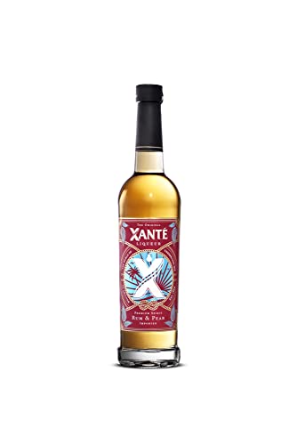 Xanté Rum & Pear eleganter Likör mit karibischem Rum und Birnengeschmack 0,5l (35% Vol.) von Xanté