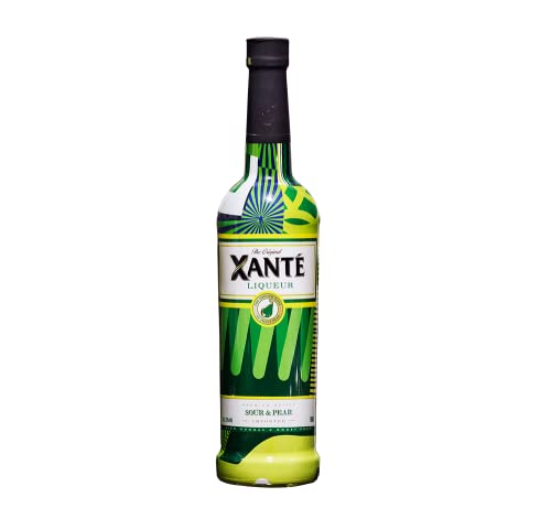 Xanté Sour & Pear Likör 0.5L (15% Vol.) | Ein frischer Likör mit süße Birne, ein Hauch von Cognac und ein saurer Hauch von Zitrone. | Vegan und laktosefrei, hergestellt in Schweden. von Xanté