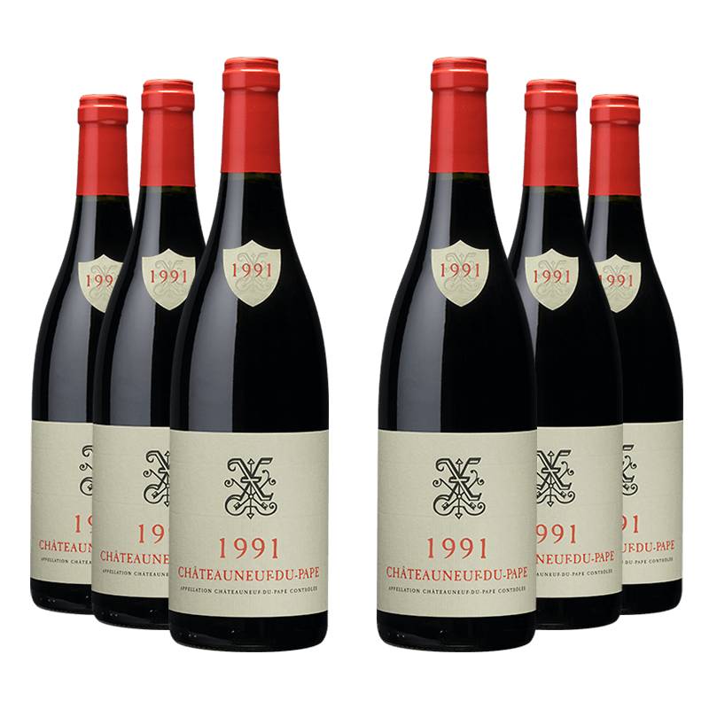 Xavier Vignon : Châteauneuf-du-Pape Back Vintage 1991 von Xavier Vignon