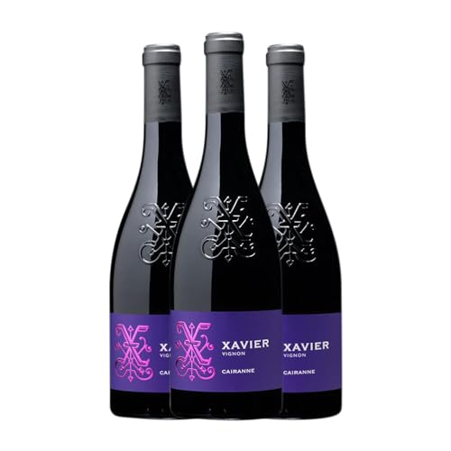 Xavier Vignon Cairanne 75 cl (Schachtel mit 3 Flaschen von 75 cl) von Xavier Vignon