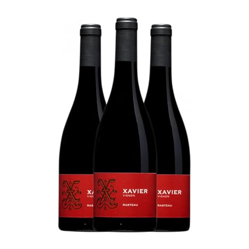 Xavier Vignon Vin de Pays Rasteau 75 cl (Schachtel mit 3 Flaschen von 75 cl) von Xavier Vignon