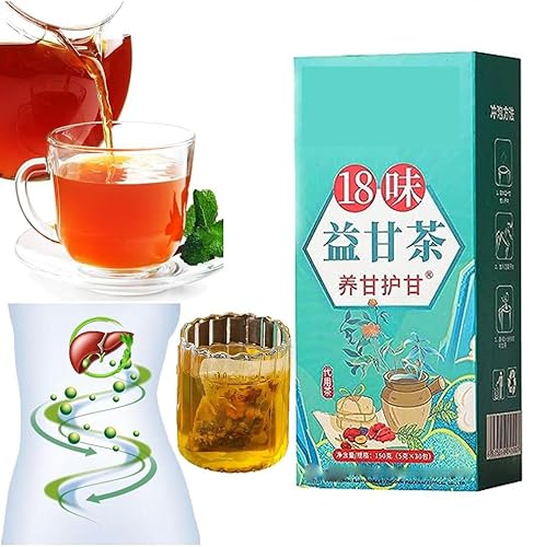 18 Flavors Liver Care Tea,18 Flavors of Liver Protection Tea,Daily Liver Nourishing Tea,Nourishing Liver and Protecting Liver Tea,Everyday Nourishing Liver Tea for Women and Men Liver Health (1 Box) von XiChiu