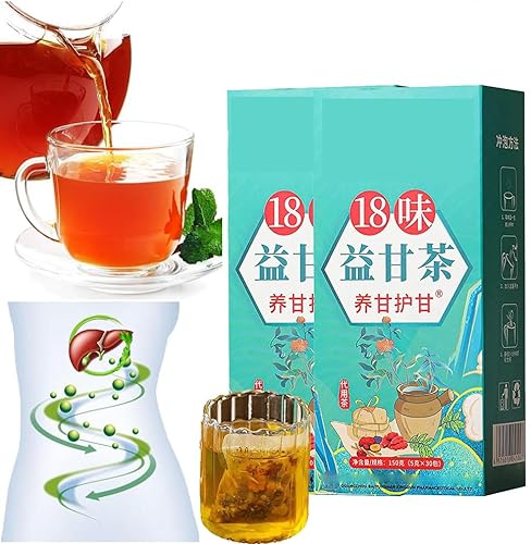 18 Flavors Liver Care Tea,18 Flavors of Liver Protection Tea,Daily Liver Nourishing Tea,Nourishing Liver and Protecting Liver Tea,Everyday Nourishing Liver Tea for Women and Men Liver Health (2 Box) von XiChiu