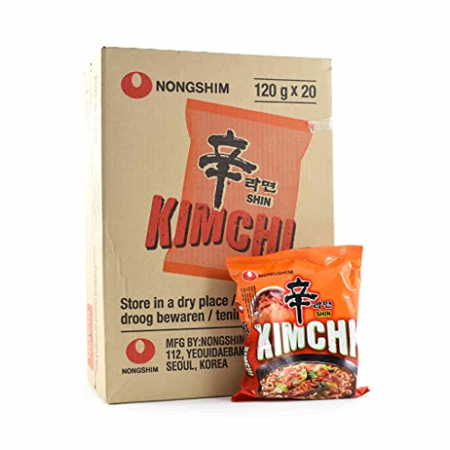 Nong Shim Kimchi Ramyun Instant Nudelsuppe, 20 Stück von Xihaha