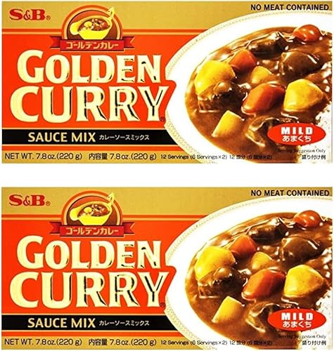 S&B Golden Japanese Curry Mild (2 Stück) von Xihaha