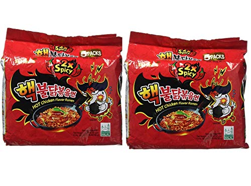 Samyang Ramen (2 x würzig), 140 g, 10 Stück von Xihaha