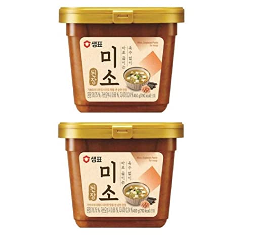 Sempio Miso Sojabohnenpaste, 450 g, 2 Packungen (900 g) von Xihaha