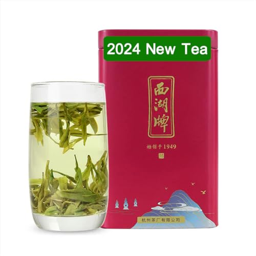 West Lake Dragon Well Tea, 2022 neuer Tee, frische Xihu Longjing grüne Teeblätter, vor dem Qingming gepflückt, 50 g der Spitzenklasse, 50 g von Xihu
