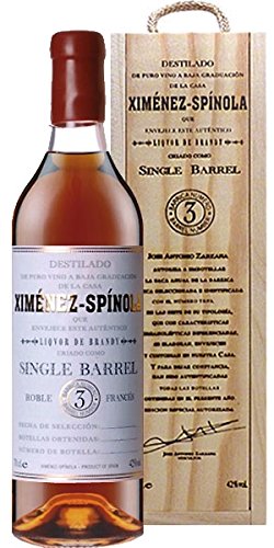 Bodegas Ximenez-Spinola Single Barrel N° 3 Brandy 0,7 L Liqvor de Brandy Bodegas Ximenez-Spinola Single Barrel N° 3 Brandy 0,7 L Liqvor de Brandy von Ximénez Spínola