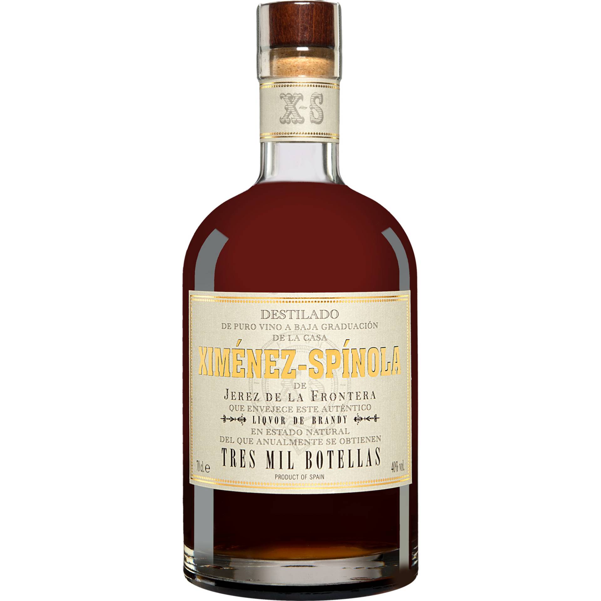 Ximénez Spinola Liquor de Brandy Tres Mil botellas 0.7L 40% Vol. aus Spanien Ximénez Spinola Liquor de Brandy Tres Mil botellas 0.7L 40% Vol. aus Spanien von Ximénez-Spinola