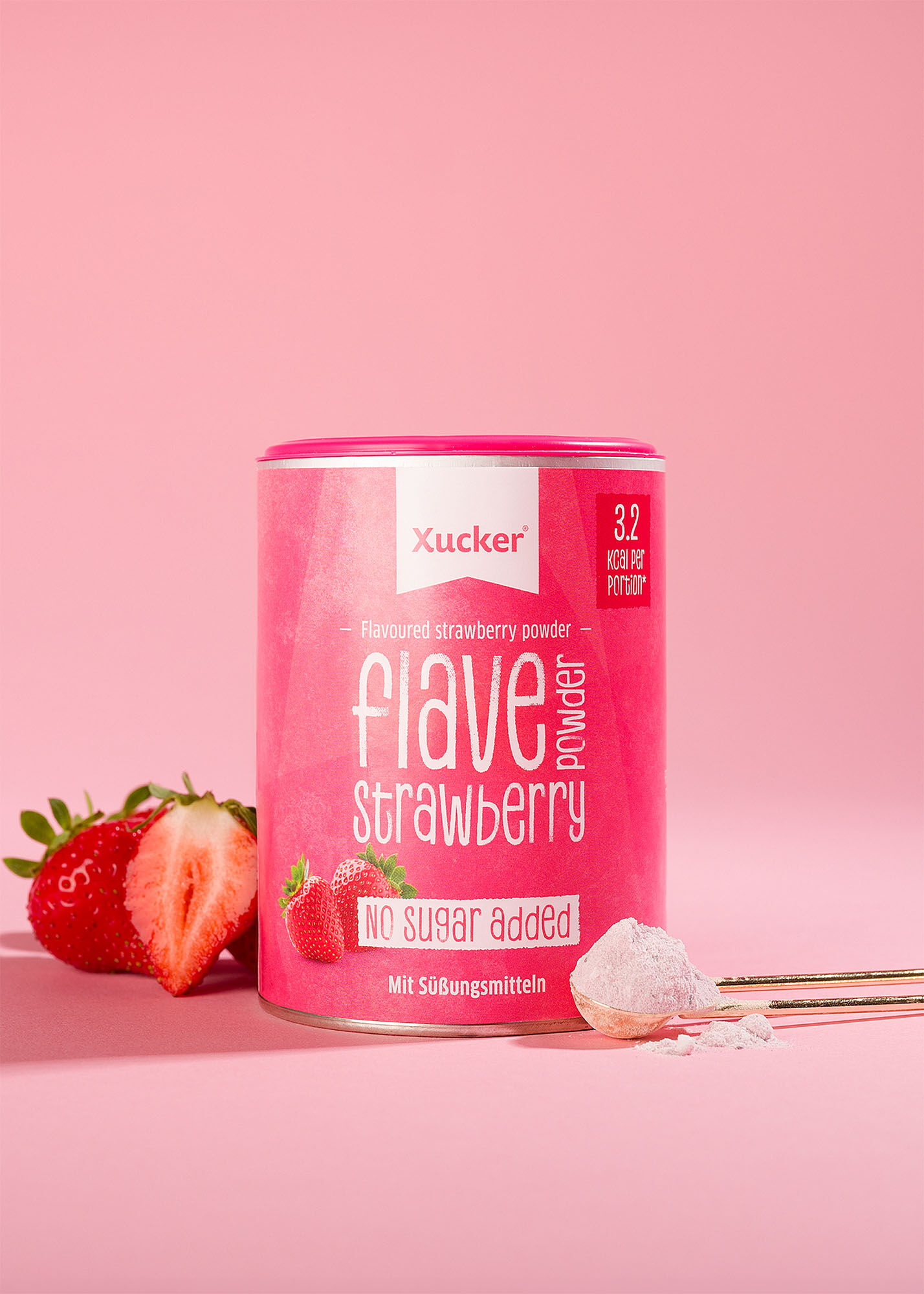 Flave Powder Strawberry (Geschmackspulver) von Xucker