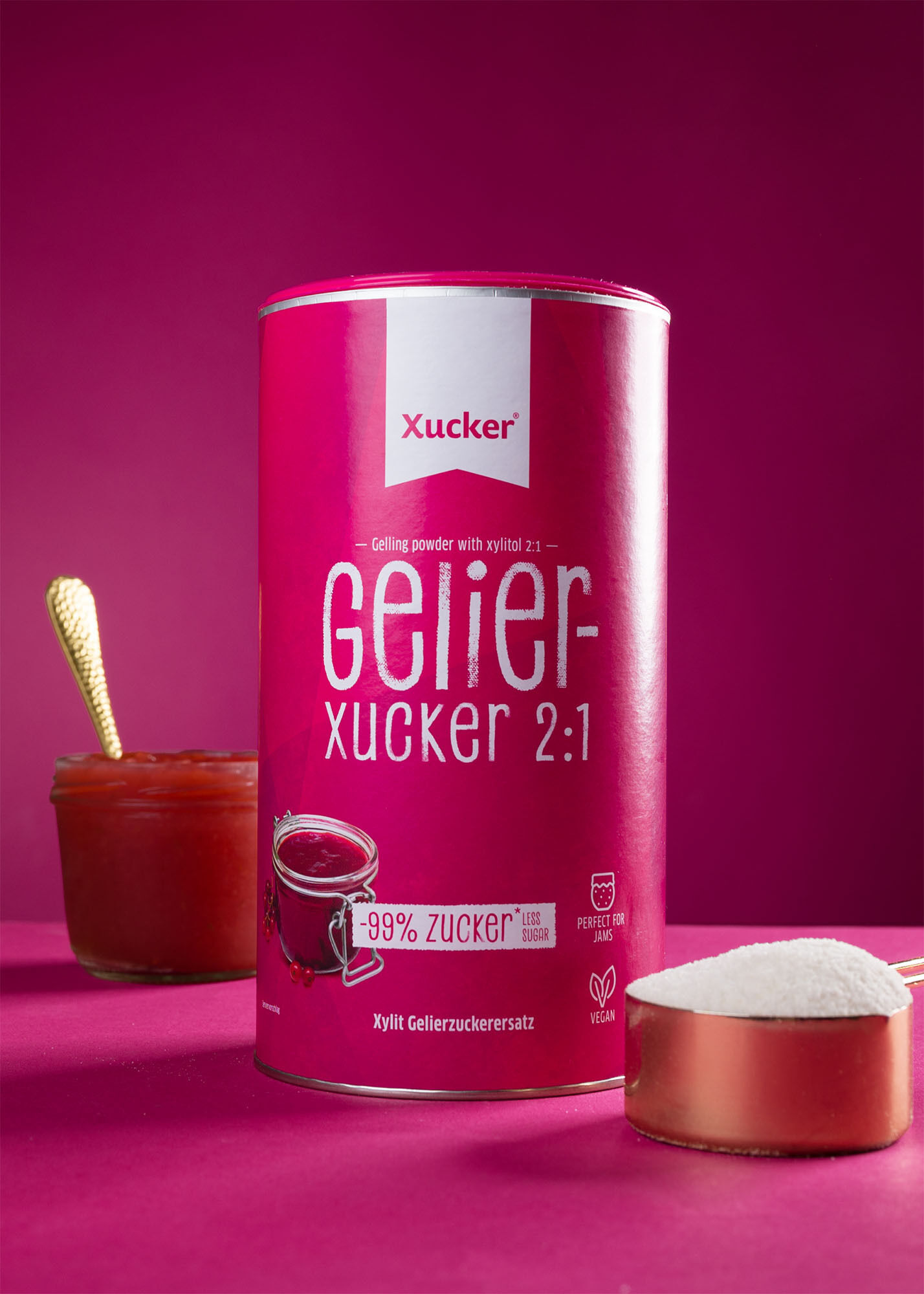 Gelierxucker 2:1 Dose (Xylit) von Xucker