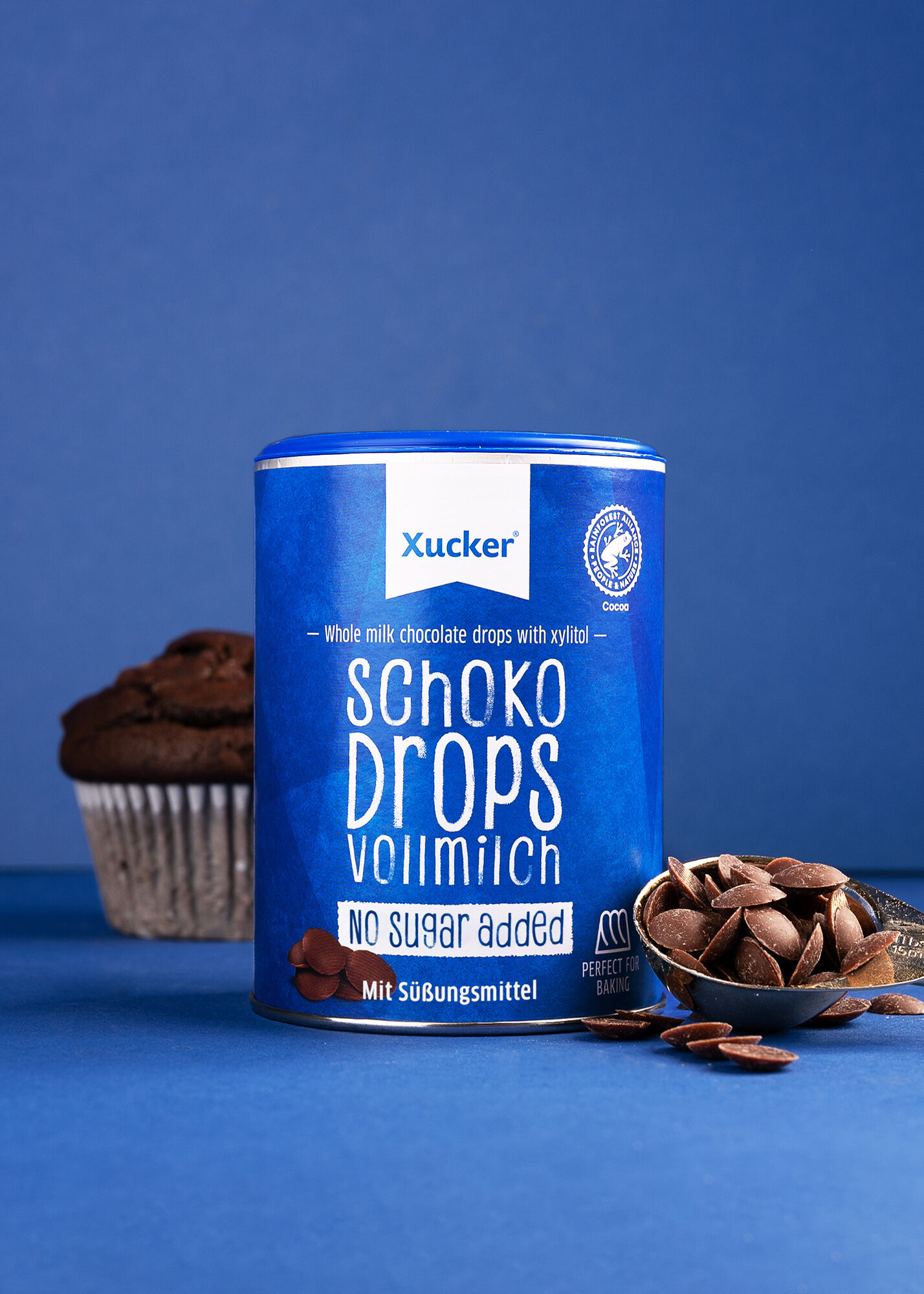 Schoko-Drops Vollmilch mit Xylit, klein Schoko-Drops Vollmilch mit Xylit, klein von Xucker