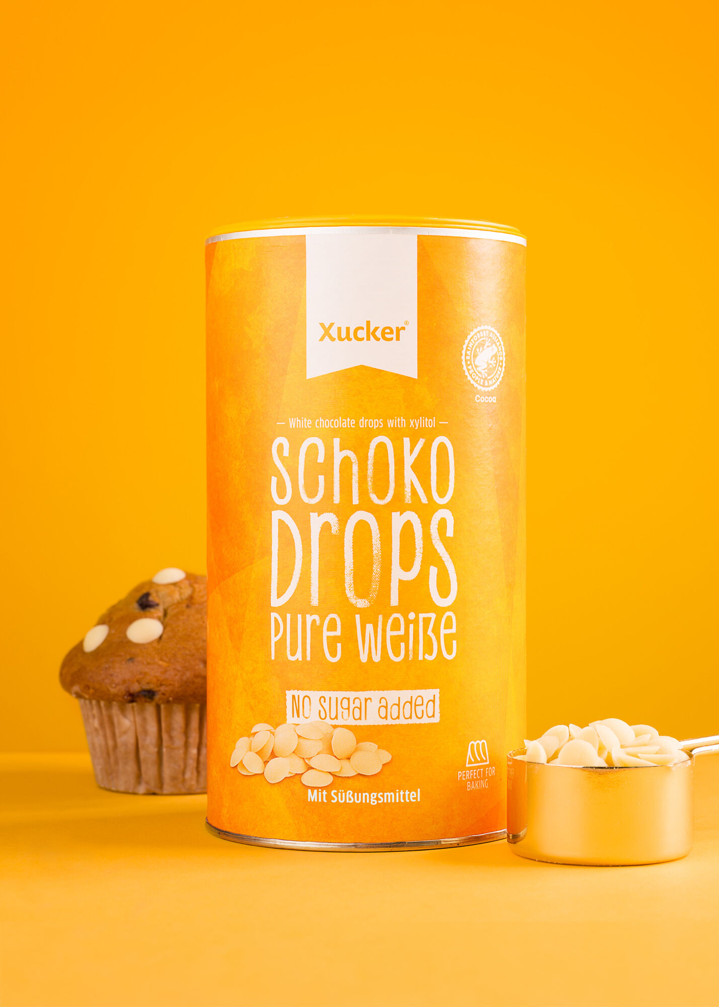 Weiße Schoko-Drops mit Xylit, groß Weiße Schoko-Drops mit Xylit, groß von Xucker
