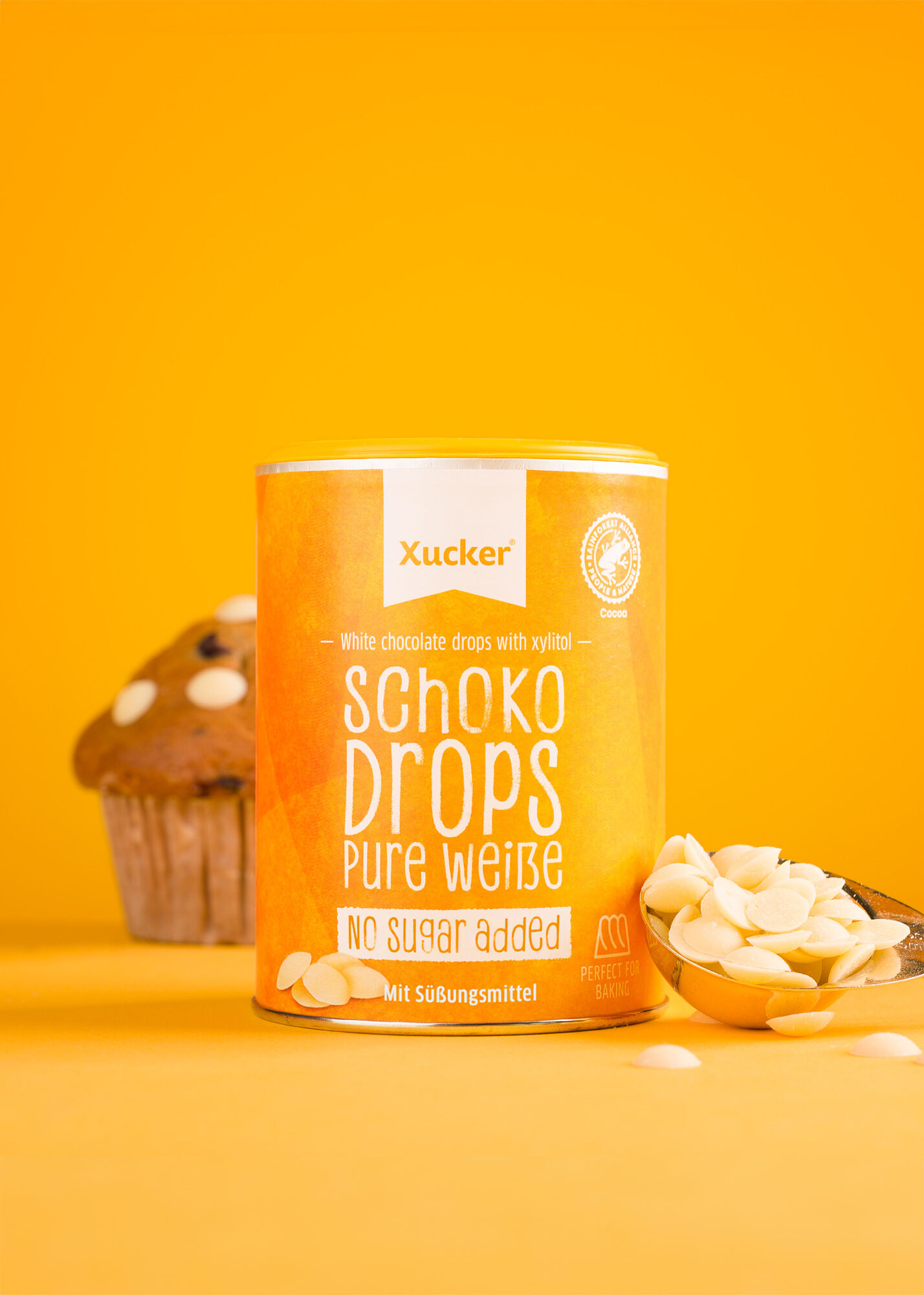 Weiße Schoko-Drops mit Xylit, klein Weiße Schoko-Drops mit Xylit, klein von Xucker